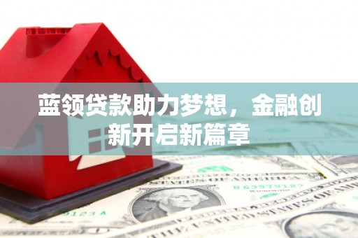 阜阳蓝领贷款助力梦想，金融创新开启新篇章