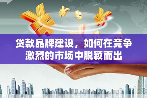 阜阳贷款品牌建设，如何在竞争激烈的市场中脱颖而出