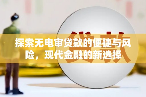 阜阳探索无电审贷款的便捷与风险，现代金融的新选择