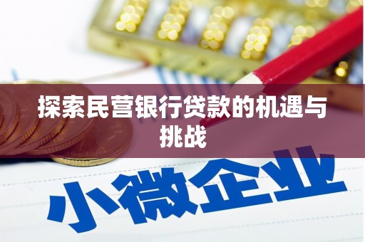 阜阳探索民营银行贷款的机遇与挑战