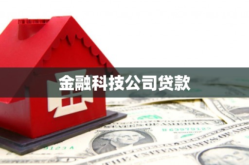 阜阳金融科技公司贷款