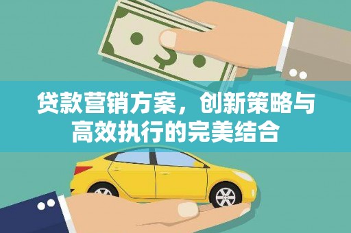 阜阳贷款营销方案，创新策略与高效执行的完美结合