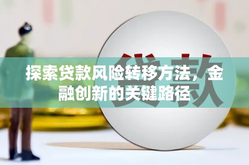 阜阳探索贷款风险转移方法，金融创新的关键路径