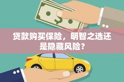 阜阳贷款购买保险，明智之选还是隐藏风险？