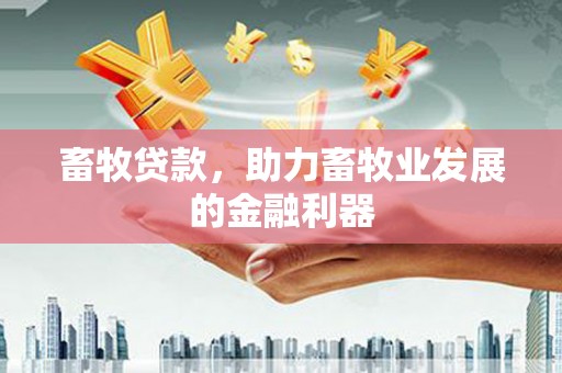 阜阳畜牧贷款，助力畜牧业发展的金融利器