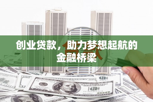 阜阳创业贷款，助力梦想起航的金融桥梁