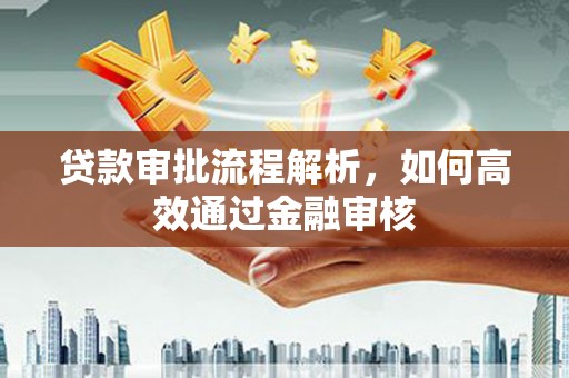 阜阳贷款审批流程解析，如何高效通过金融审核