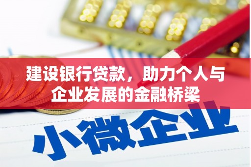 阜阳建设银行贷款，助力个人与企业发展的金融桥梁