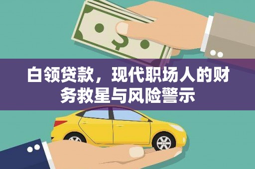 阜阳白领贷款，现代职场人的财务救星与风险警示