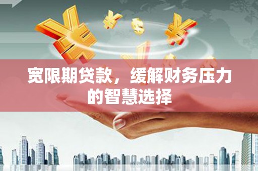 阜阳宽限期贷款，缓解财务压力的智慧选择