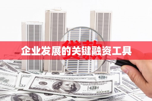 阜阳企业发展的关键融资工具