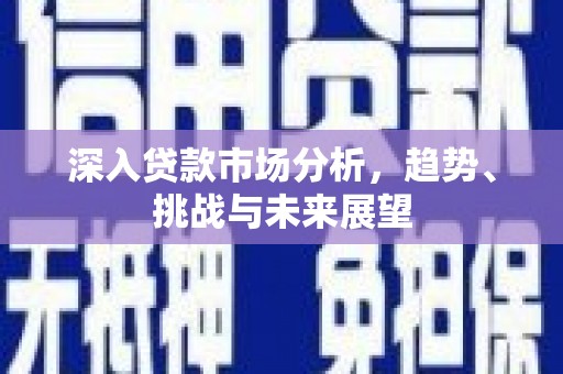 阜阳深入贷款市场分析，趋势、挑战与未来展望