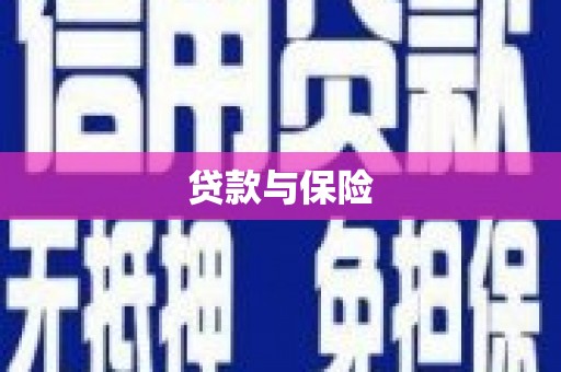 阜阳贷款与保险