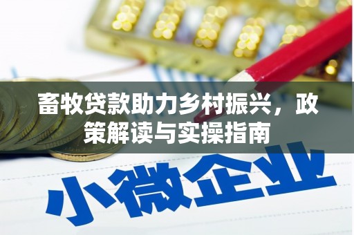 阜阳畜牧贷款助力乡村振兴，政策解读与实操指南