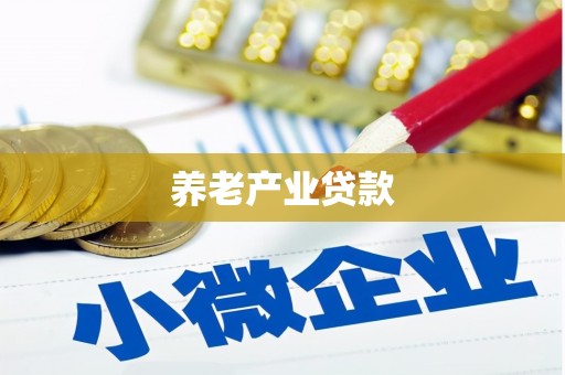 阜阳养老产业贷款