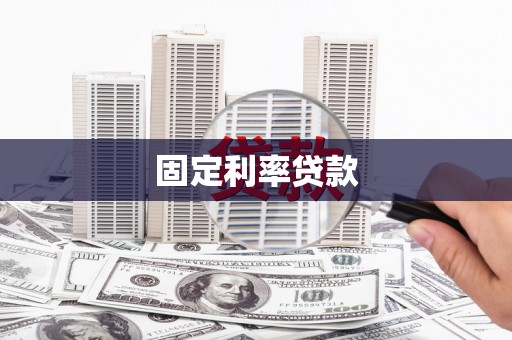 阜阳固定利率贷款