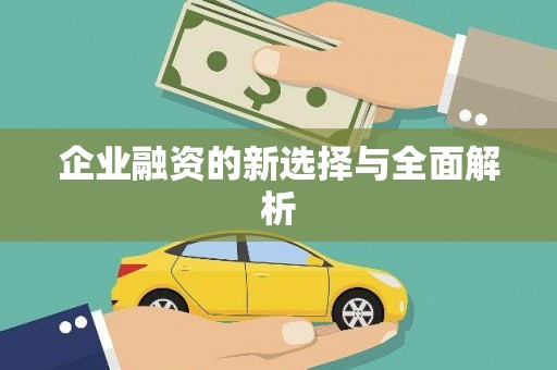 阜阳企业融资的新选择与全面解析