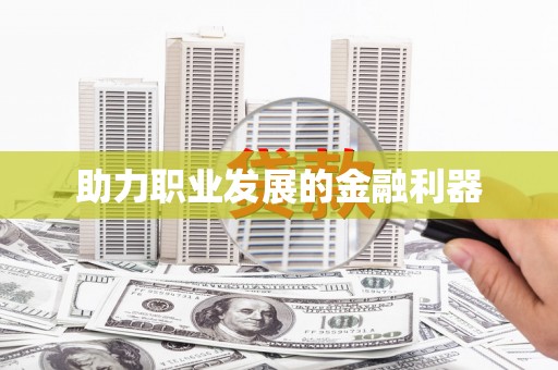 阜阳助力职业发展的金融利器